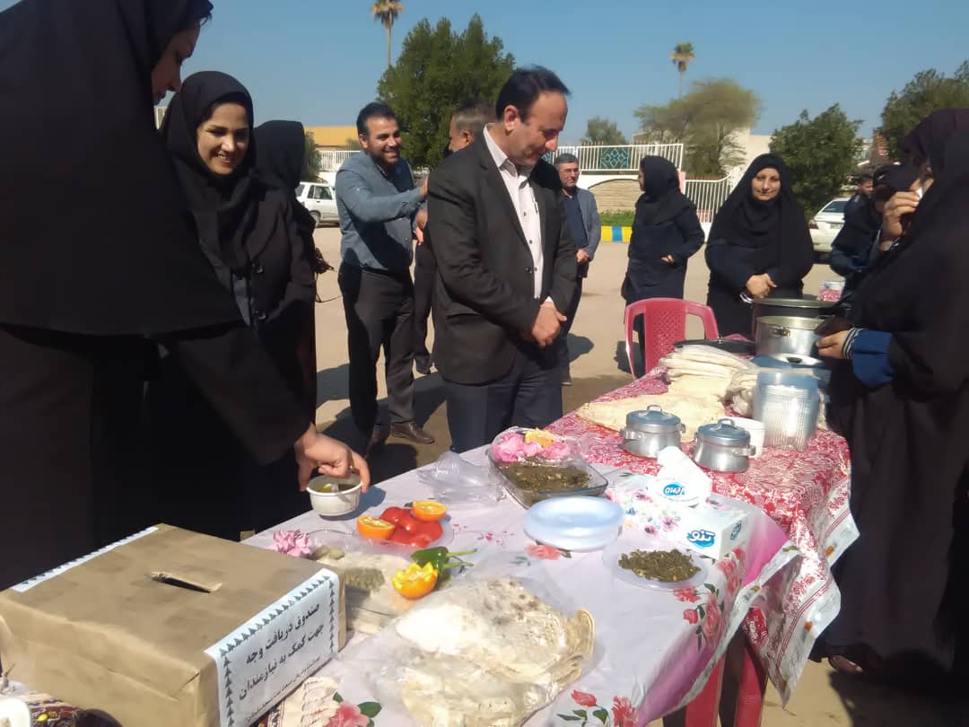 گزارش تصویری جشنواره غذایی کارکنان شرکت بهره برداری نفت وگاز و بهداشت ودرمان صنعت نفت مسجدسلیمان