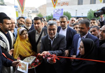 ساختمان ۱۵ واحدی زیست پزشک و بخش جدید مراقبت‌های ویژه نوزادان (NICU) در مسجدسلیمان افتتاح گردید