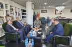 دیدار دکتر رضا جباری با فرمانده نیروی زمینی ارتش جمهوری اسلامی ایران جهت رفع مشکلات فرودگاه مسجدسلیمان