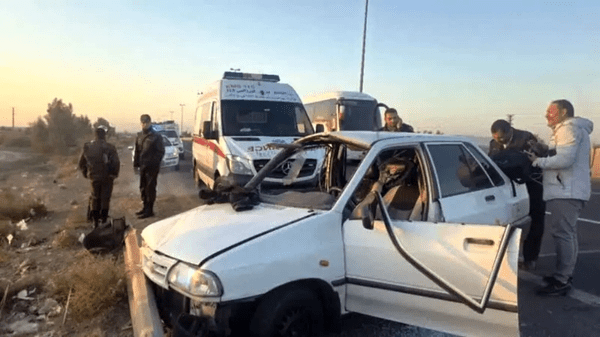 ۵ مصدوم در حادثه انحراف یک دستگاه پراید در محور مسجدسلیمان – اندیکا