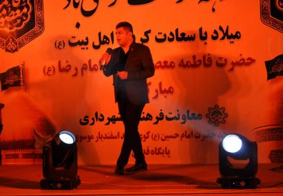 مسجدسلیمان غرق در نور و شادی در جشن بزرگ دهه کرامت