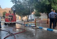 آتشنشانی به یاری بهداشت و درمان آمد