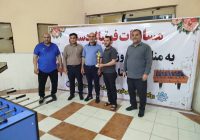 برگزاری مسابقات ورزشی کارکنان شهرداری مسجدسلیمان به مناسبت روز کارگر