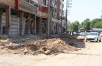 ادامه عملیات تعریض محور پنج‌ بنگله به باشگاه مرکزی توسط معاونت امور زیربنایی شهرداری مسجدسلیمان