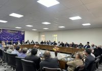 برگزاری نشست صمیمانه جمعی از بزرگان، متنفذان، معتمدین با فرماندار و امام جمعه شهرستان
