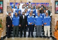 دیدار سرپرست جدید پتروشیمی مسجدسلیمان با مدیران و کارکنان