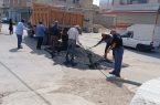بهسازی معابر نفتون و سرکوره‌ها با دستور شهردار کلید خورد