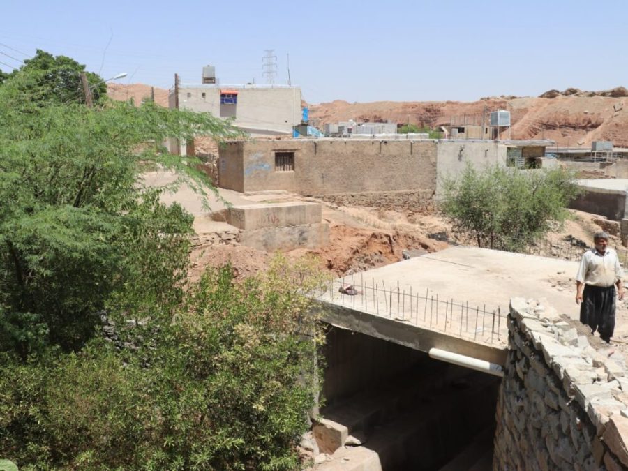 عملیات احداث پل ارتباطی ریل‌وِی به مال دولت ادامه دارد