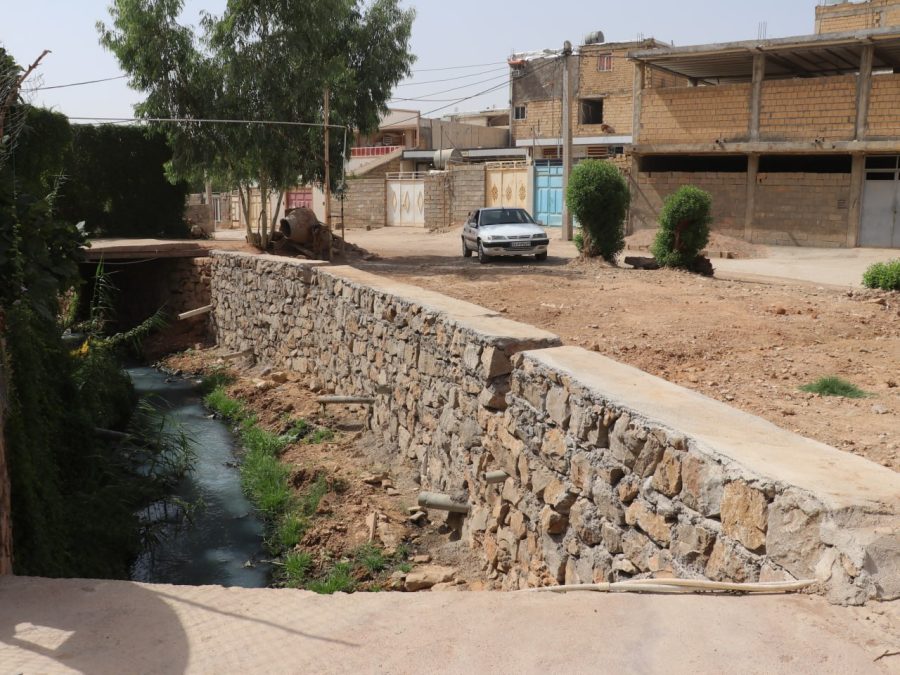 گامی دیگر در مسیر ایمن‌سازی معابر / دیوار حائل منطقه نفتک احداث شد