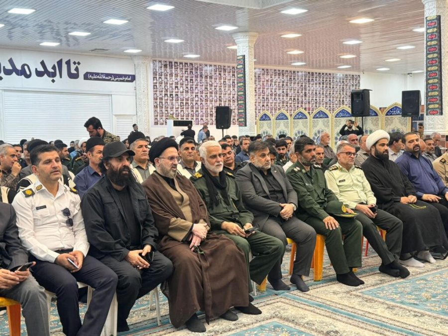 برگزاری مراسم اربعین شهدای اقتدار در مسجدسلیمان
