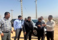 تاکید فرماندار مسجدسلیمان مبنی بر تسریع در روند تکمیل زیرساختها شهرک امام رضا(ع)