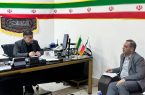 برگزاری نشست فرماندار شهرستان مسجدسلیمان با رئیس اداره پست