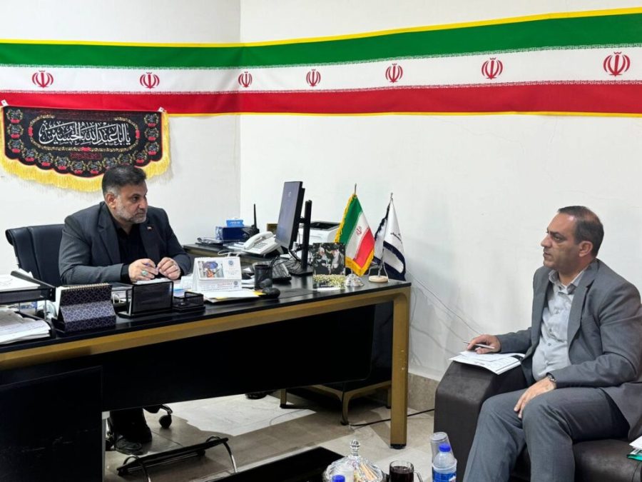 برگزاری نشست فرماندار شهرستان مسجدسلیمان با رئیس اداره پست