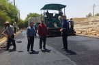 عملیات بهسازی معابر روستای علی‌آباد بخش مرکزی به اجرا درآمد