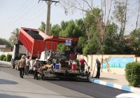 پیشرفت ۵۰ درصدی پروژه بهسازی و آسفالت خیابان شهری در مسجدسلیمان