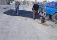 تداوم عملیات لکه‌گیری آسفالت در مناطق هشت‌بنگله، نفتون و دره اشکفت