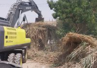 عملیات لایروبی کانال پارک هکتاری منطقه نفتک پس از چندین سال انجام شد