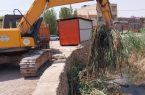 عملیات لایروبی کانال‌های لین ۳ منطقه نفتک پس از سال‌ها