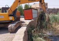 عملیات لایروبی کانالهای لین ۳ منطقه نفتک پس از سالها