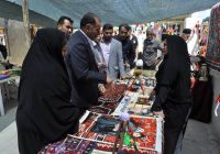افتتاح روستا بازار و نمایشگاه صنایع دستی در مسجدسلیمان با حضور مسئولان استانی و شهرستانی