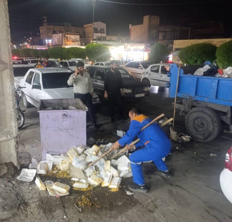 گزارش جامع عملکرد یک هفته اخیر معاونت خدمات شهری (واحد خدمات شهری) شهرداری مسجدسلیمان