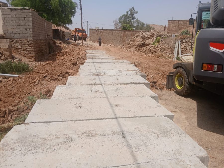 کانال‌های منطقه باغ چشمه‌علی ایمن‌سازی شد