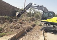 آغاز عملیات لایروبی کانالهای شهرک ولیعصر