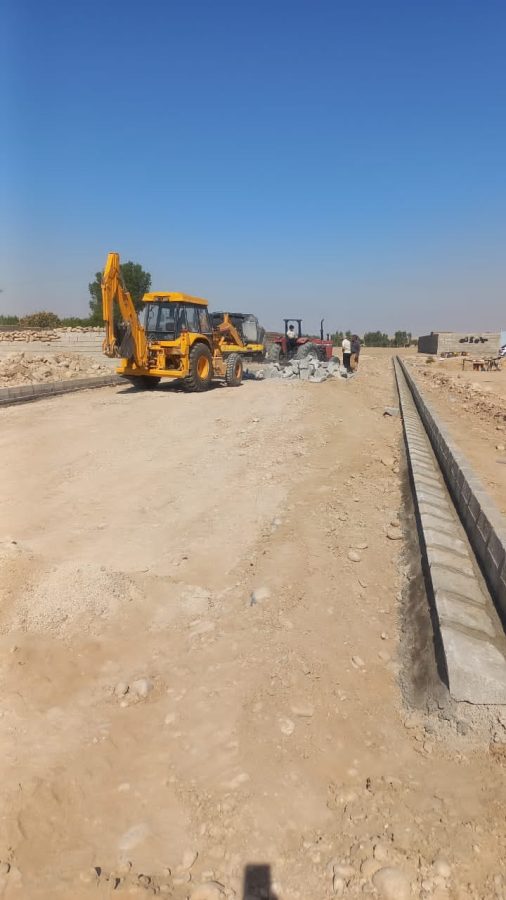 اجرای طرح بزرگ توسعه معابر شهر گلگیر با پیشرفت ۶۵ درصدی