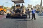 نهضت آسفالت معابر مناطق مختلف مسجدسلیمان کلید خورد / آغاز عملیات از منطقه مال‌شنبه