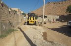 اجرای عملیات زیرسازی معابر در منطقه ریل‌وی مسجدسلیمان پس از سال‌ها انتظار