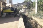 آغاز عملیات لایروبی کانال‌های منطقه هشت بنگله توسط شهرداری مسجدسلیمان