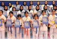 درخشش تیم کاراته بانوان مسجدسلیمان در مسابقات کشوری شیتوریو شوکوکای یونیون