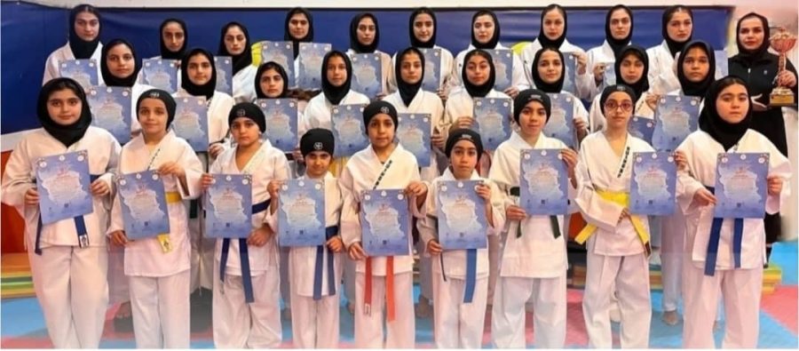 درخشش تیم کاراته بانوان مسجدسلیمان در مسابقات کشوری شیتوریو شوکوکای یونیون