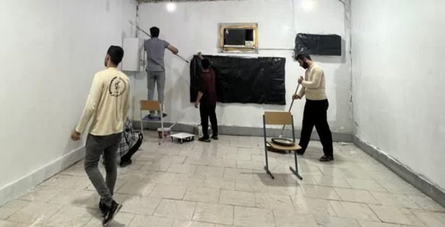 رنگ آمیزی دو مدرسه توسط بسیج دانشجویی رهروان ولایت و جهاد سازندگی ناحیه مقاومت بسیج مسجدسلیمان