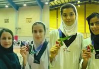 سه مقام سوم حاصل تلاش دختران تکواندوکار مسجدسلیمانی در المپیاد استعدادهای برتر خوزستان