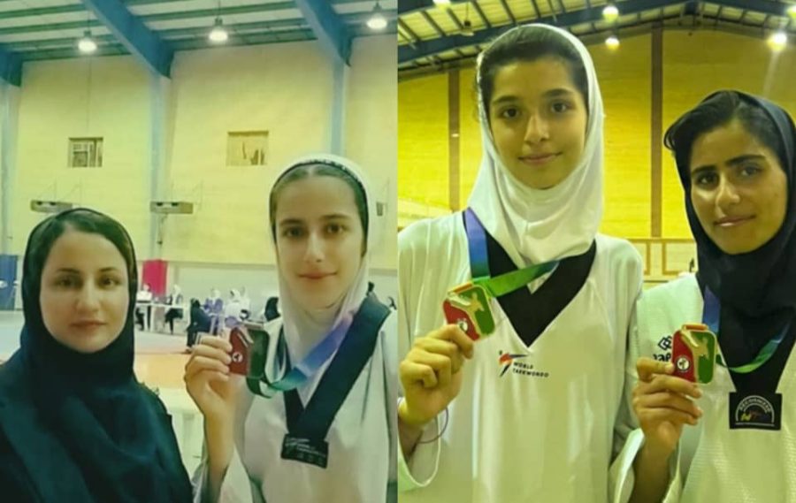 سه مقام سوم حاصل تلاش دختران تکواندوکار مسجدسلیمانی در المپیاد استعدادهای برتر خوزستان