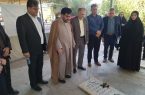 برگزاری مراسم غبارروبی و تجدید میثاق مسئولان قضایی مسجدسلیمان با آرمان‌های دفاع مقدس در گلزار شهدای چهاربیشه