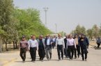 بازدید مدیرعامل شرکت بهره‌برداری نفت و گاز مسجدسلیمان از طرح جمع‌آوری گازهای همراه