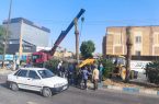 کاشت نخل‌های ثمرده به یاد شهدای نفت در مسجدسلیمان آغاز شد