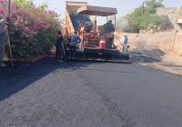 آغاز عملیات آسفالت معابر بازار چشمه‌علی جنب پایگاه بهداشت با دستور شهردار مسجدسلیمان