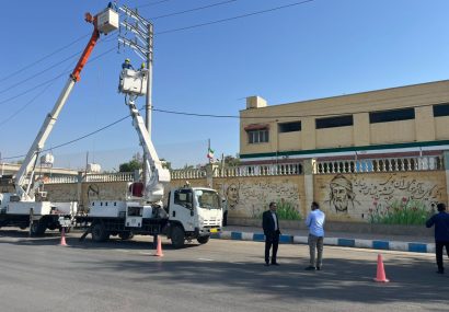 با پایان فاز دوم پروژه ملی برق مسجدسلیمان شبکه برق شهرستان از محرومیت به پایداری می‌رود