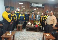 دیدار صمیمی ریاست و کارکنان اداره پست مسجدسلیمان با امام جمعه شهرستان دیدار صمیمی ریاست و کارکنان اداره پست مسجدسلیمان با امام جمعه شهرستان