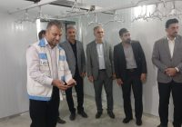 افتتاح سردخانه کشتارگاه دام شهرداری لالی