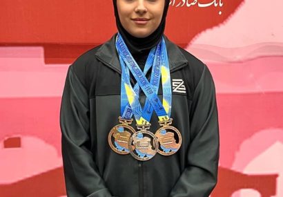 درخشش دختر وزنه بردار مسجدسلیمانی در مسابقات کشوری درخشش دختر وزنه بردار مسجدسلیمانی در مسابقات کشوری