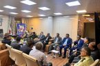 دیدار فرماندار مسجدسلیمان با فرمانده انتظامی شهرستان