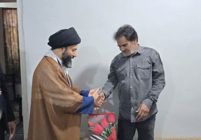 دیدار حجت الاسلام موسوی امام جمعه مسجدسلیمان با خانواده شهیدان موسوی‌فرهادی و محمد حسینی‌فر