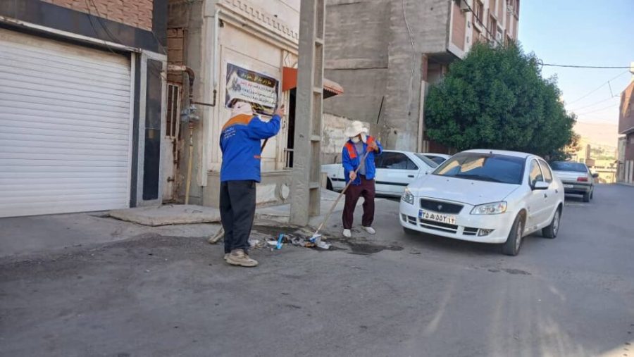 گزارش هفتگی معاونت خدمات شهری (واحد خدمات) شهرداری مسجدسلیمان