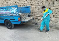 پاکسازی گسترده معابر اصلی و محلات شهری با هدف ارتقای سیمای شهر مسجدسلیمان