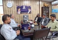 بازدید رئیس مرکز آموزش فنی وحرفه ای مسجدسلیمان از کارگاه‌های آموزشی زندان