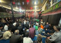 برگزاری مراسم پرشور عزاداری ایام فاطمیه در مسجدسلیمان